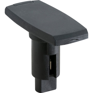 Attwood LightArmor Plug-In Base, 2-Pin, Black Rectangle