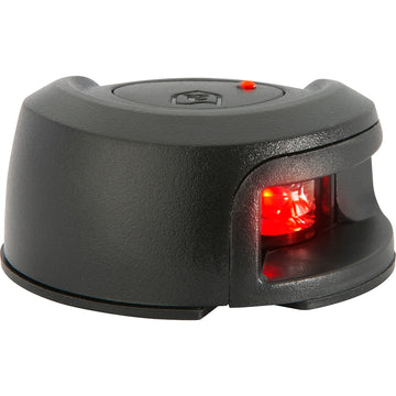 Attwood LightArmor Deck Mount Port Navigation Light, Red, 2NM, 12V