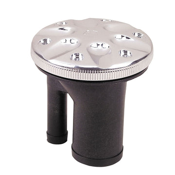 Perko Vented Straight Neck Fill for 1-1/2" Hose, Chrome