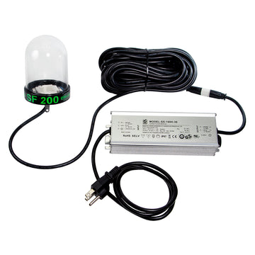 Hydro Glow SF200 LED Underwater Dock Light, 200W, 50 ft. Cord, Green