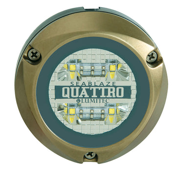 Lumitec Zambezi Quattro RGBW Surface Mount Underwater Light, 2000+ Lumens
