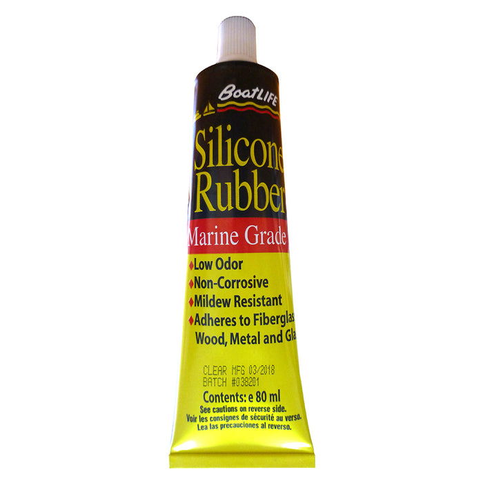 BoatLIFE Silicone Rubber Sealant, Clear, 2.8 fl. oz.