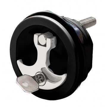 Whitecap S-1415BC Locking Compression Handle, Chrome Plated Zamac, 3" OD