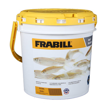Frabill Bait Bucket, 2.2 Gallon Capacity