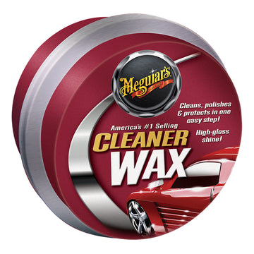 Meguiar's A1214 Cleaner Wax Paste, 11 oz. for All Glossy Finishes