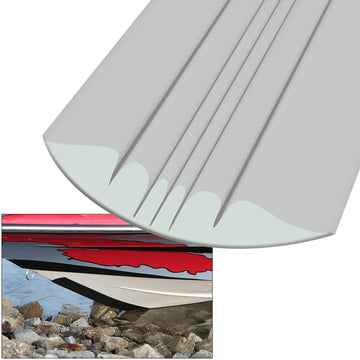Megaware 20607 KeelGuard, 7' Length, Light Gray, For Boats Up to 20'