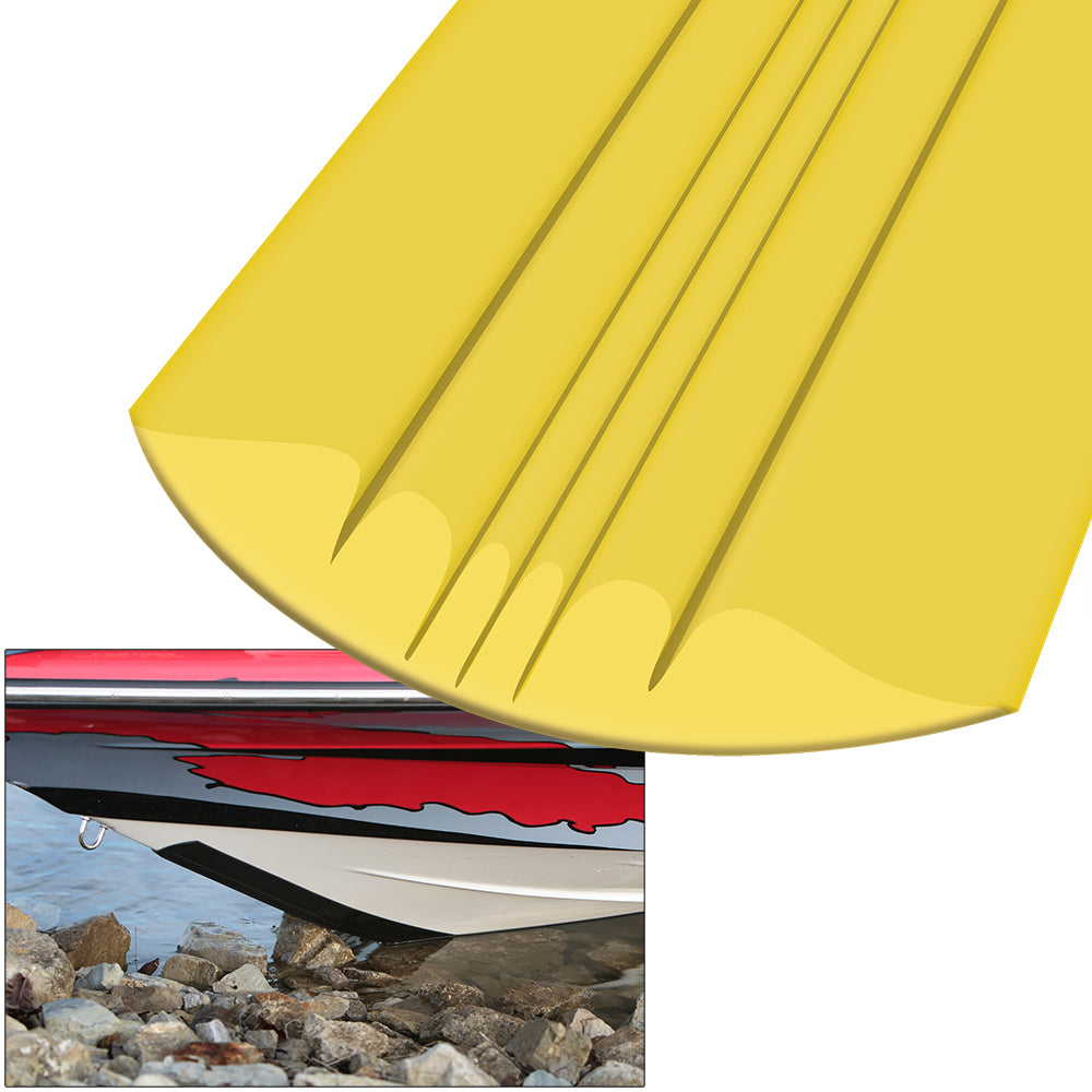 Megaware 21104 KeelGuard® 4' Yellow, Max 14' Boat Length