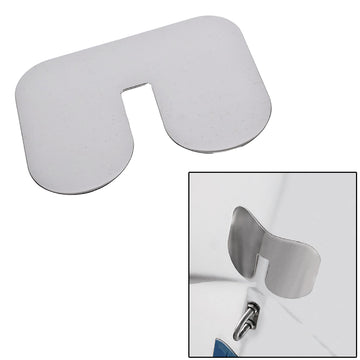 Megaware ScuffBuster Standard with Notch, 5.75" x 4.5", Stainless Steel