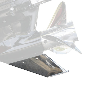Megaware SkegGuard for Mercruiser Bravo I/III, 316 Stainless Steel
