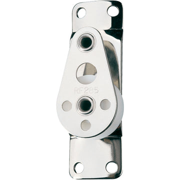 Ronstan Series 30 Utility Block - Cheek, Curved Base, Grade 316 Stainless Steel