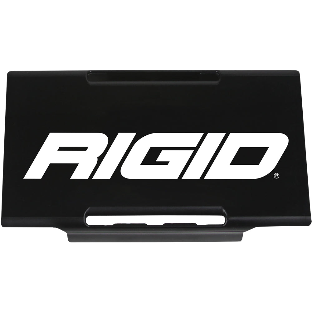 RIGID Industries E-Series Lens Cover, 6-Inch Black Polycarbonate