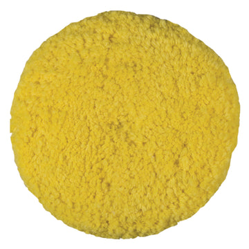 Presta Rotary Blended Wool Buffing Pad, Yellow Medium Cut