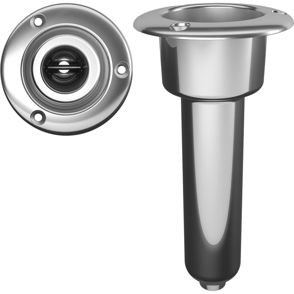 Mate Series C1000D Stainless Steel 0° Rod & Cup Holder with Drain