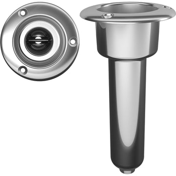 Mate Series C1000D Stainless Steel 0° Rod & Cup Holder with Drain