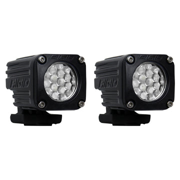 RIGID Industries Ignite Surface Mount Diffused LED Light Kit - Black, Pair