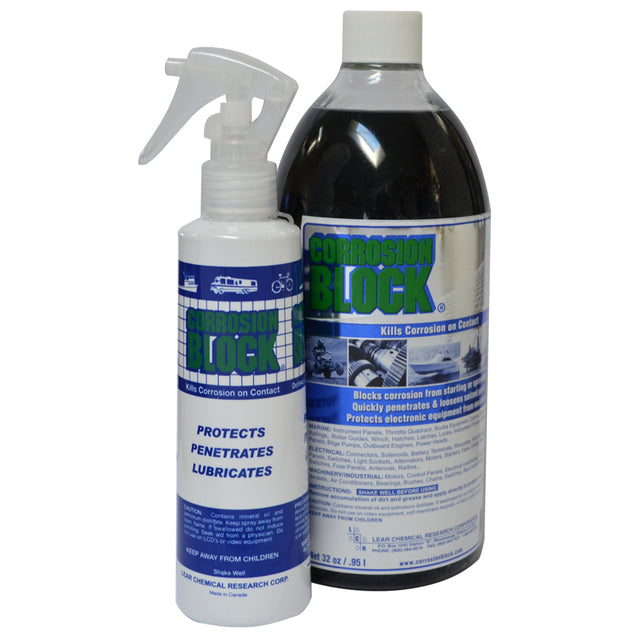 Corrosion Block Corrosion Protection Fluid, 32 oz. Bottle with Pump
