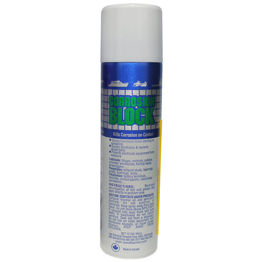 Corrosion Block 12oz Aerosol Can - Non-Hazmat, Non-Flammable & Non-Toxic