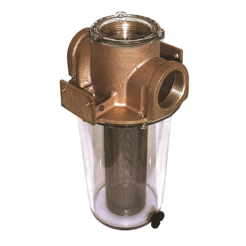 GROCO ARG-1000-S 1" Raw Water Strainer, Stainless Steel Basket