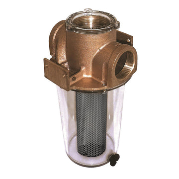 GROCO ARG-1250 Series 1-1/4 in. Raw Water Strainer with Monel Basket
