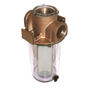 GROCO ARG-1500 Series Raw Water Strainer, 1-1/2" NPT, UL Listed 255-D