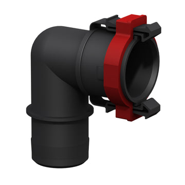 FATSAC Flow-Rite 1-1/8 in. Elbow Quick Connect Socket for Auto Ballast Systems