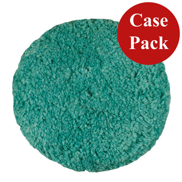 Presta Rotary Blended Wool Buffing Pad, Green Light Cut/Polish, Case of 12