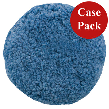 Presta Rotary Blended Wool Buffing Pad, Blue Soft Polish, Case of 12