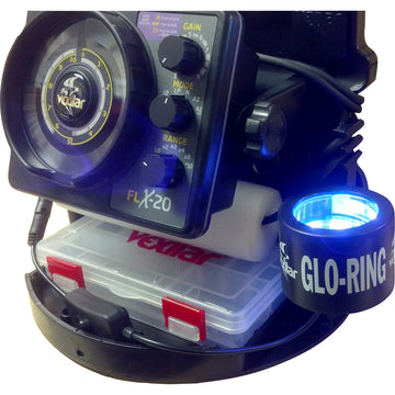 Vexilar VGR001 Glo-Ring UV LED Lure Illuminator & Rod Holder