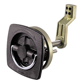 Perko Flush Latch, Non-Locking with Offset Cam Bar, 2.5" x 2.5"