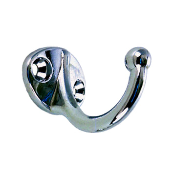 Perko Utility/Wardrobe Hook, Durable Chrome Plated Zinc