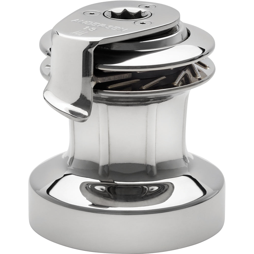 ANDERSEN 18 ST FS Self-Tailing Winch, Full Stainless Steel – 18.8:1 Power Ratio