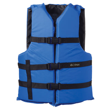 Onyx Outdoor Nylon General Purpose Life Jacket - Adult Oversize, USCG Approved