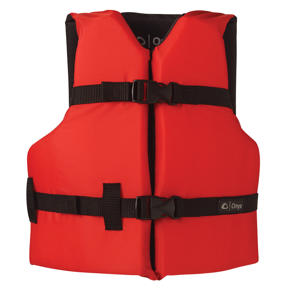 Onyx Youth Life Jacket, 50-90lbs - USCG Type III Approved