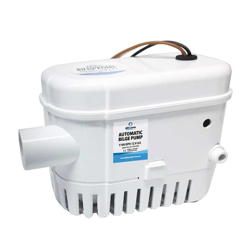 Albin Group 1100 GPH 12V Automatic Bilge Pump