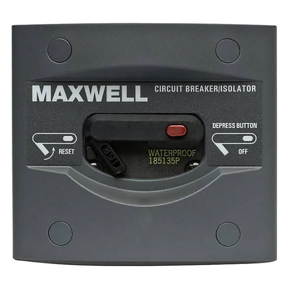 Maxwell 80 Amp 12V/24V Circuit Breaker Isolator Panel