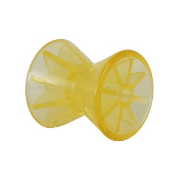 C.E. Smith 4" Yellow PVC Non-Marring Bow Roller, 1/2" ID