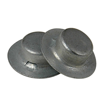 C.E. Smith Zinc-Plated Cap Nut, 1/2" – 8-Pack for Boat Trailer Roller Shafts