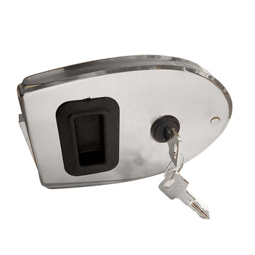 Southco MF-02 Series Sliding Action Latch, Stainless Steel, Key Locking