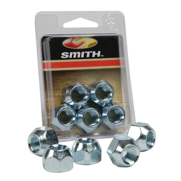 C.E. Smith Trailer Lug Nuts, 1/2"-20 Zinc, 13/16" Hex (5-Pack)