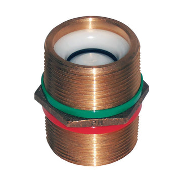 GROCO 3/4" Bronze Nipple Check Valve, NPT – Low-Restriction Flow