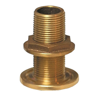GROCO 3/4 in. Bronze Thru-Hull Fitting with Nut