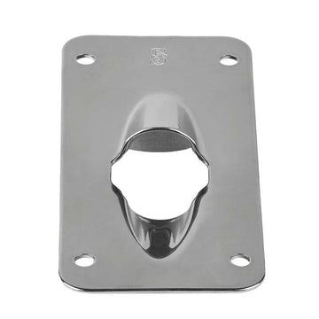 Schaefer Marine Halyard Exit Plate, Flat, for 3/4 in. Line