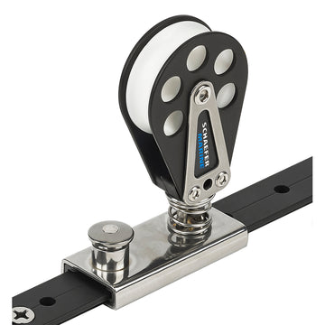 Schaefer Marine Genoa Lead Slide, 1" T-Track, 1750 lbs SWL
