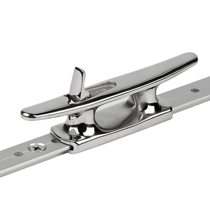 Schaefer Marine 70-75 Mid-Rail Chock/Cleat, 1-1/4" 316 SS, 4500 lbs SWL