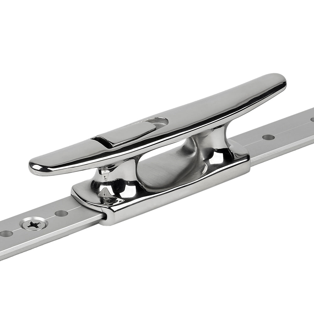 Schaefer Marine 70-75 Mid-Rail Chock/Cleat, 1-1/4" 316 SS, 4500 lbs SWL