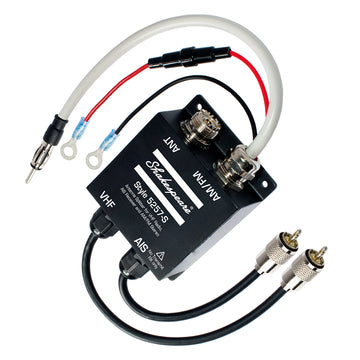 Shakespeare 5257-S Antenna Splitter for VHF, AIS Receiver & AM/FM Stereo