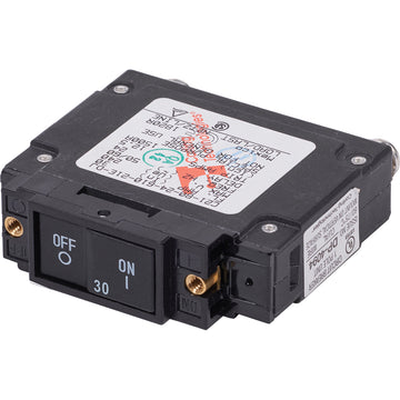 Blue Sea Systems 7458 Circuit Breaker - 30A, Flat Rocker