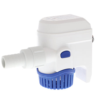 Rule Rule-Mate 500 Automatic Bilge Pump, 500 GPH, 12V, 3-Year Warranty