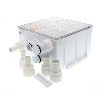 Rule Multi-Port Shower Drain System, 800 GPH, 24V with Automatic Float Switch