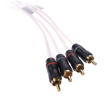 Fusion Performance 4-Channel RCA Cable, 12 ft.